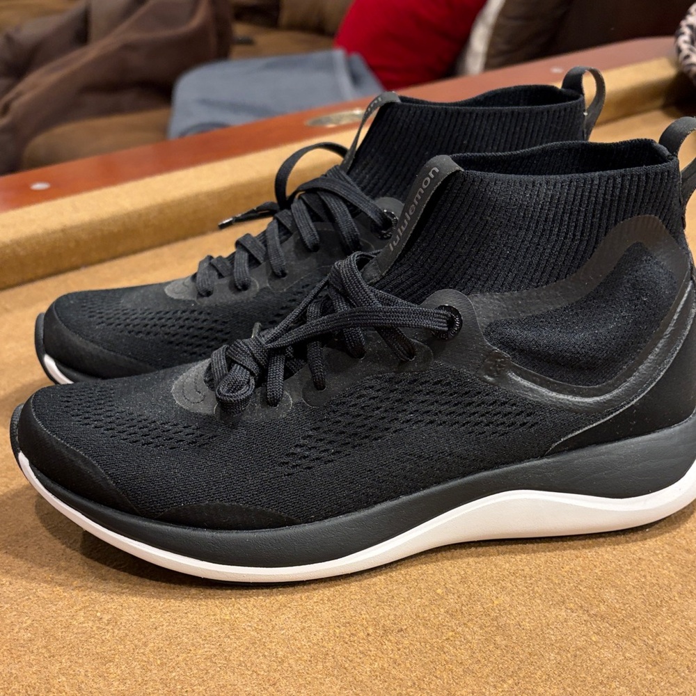 Lululemon Athletica Black High-Top Sneakers - Picture 2 of 3